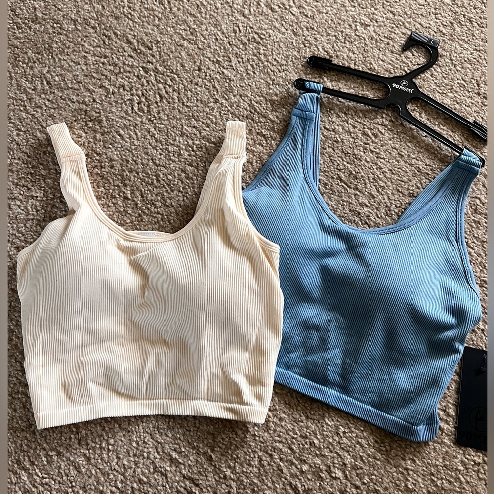 Yoga Tank Tops | 90 Degrees | Size Large | 2 Tank Tops